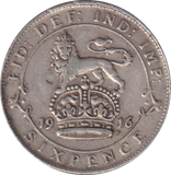 1916 SIXPENCE (FINE)