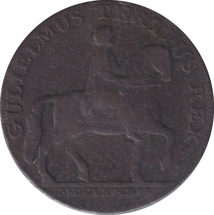 1791 HALFPENNY HULL HORSE