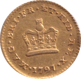 1797 GOLD THIRD GUINEA ( GVF )
