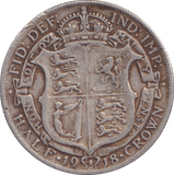 1918 HALFCROWN ( GF )