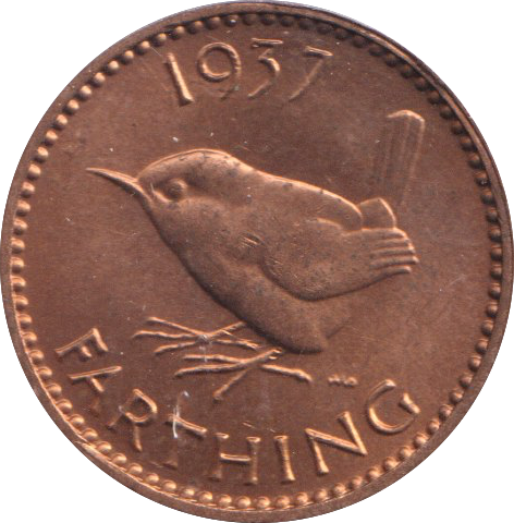 1937 FARTHING (UNC) 2