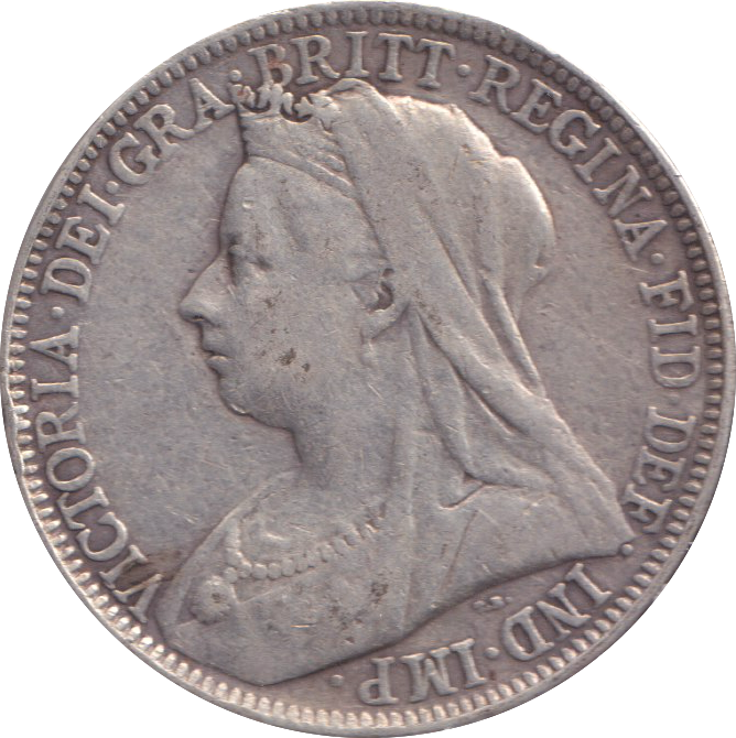 1900 ONE FLORIN ( GF )
