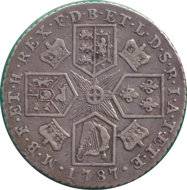 1787 SHILLING ( VF )