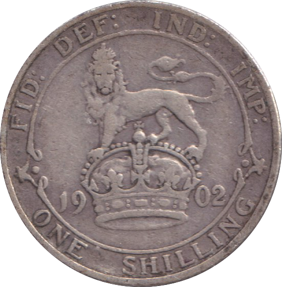 1902 SHILLING ( GF )