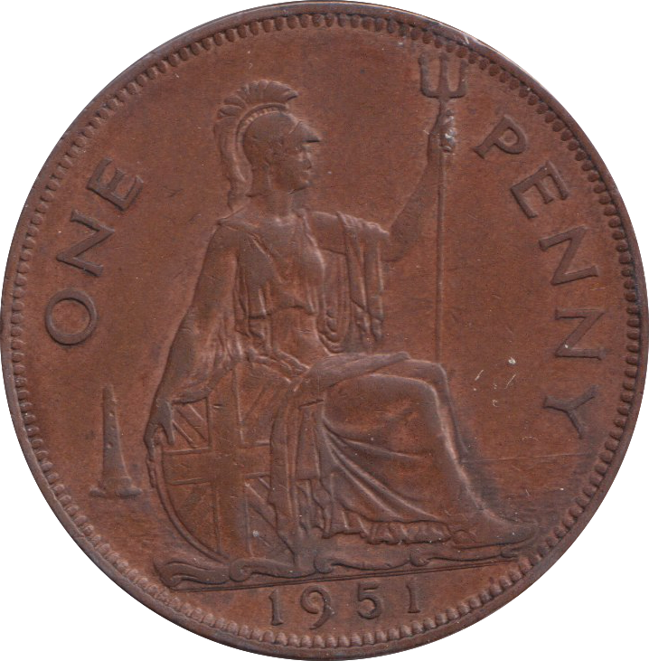 1951 PENNY ( AUNC )