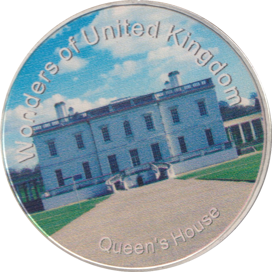 2013 WONDERS OF THE WORLD QUEENS HOUSE MEDALLION