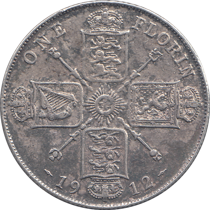 1912 FLORIN ( VF )
