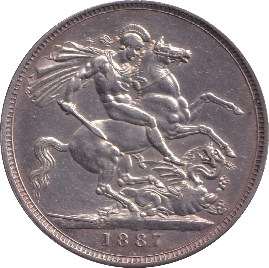 1887 CROWN ( EF )