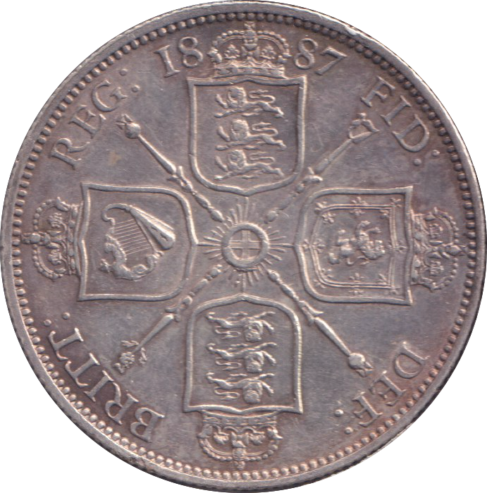 1887 FLORIN ( EF )