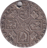 1787 SHILLING (GVF) HOLED