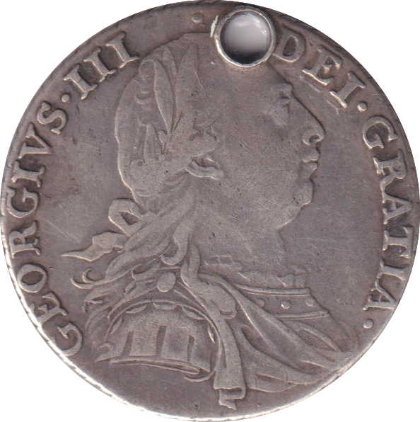 1787 SHILLING (GVF) HOLED