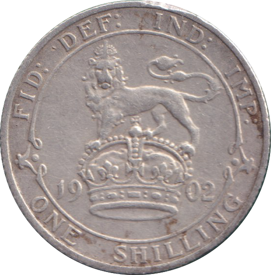 1902 SHILLING ( GF )