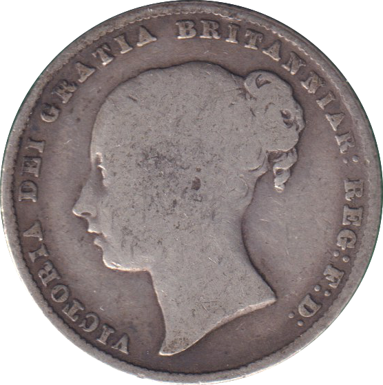 1862  SHILLING ( GF )