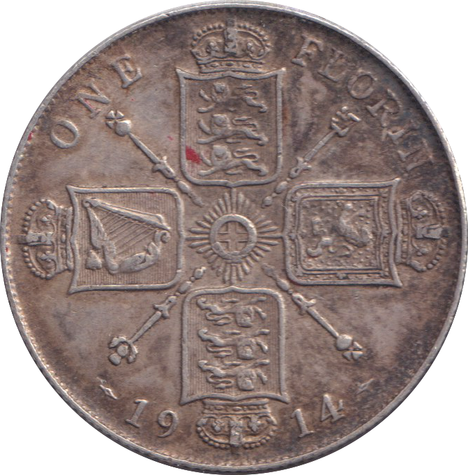 1914 FLORIN ( VF )