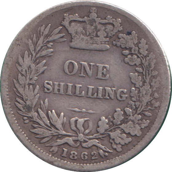 1862  SHILLING ( GF )