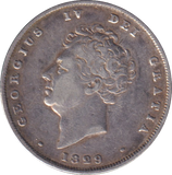 1829 SHILLING ( GF )