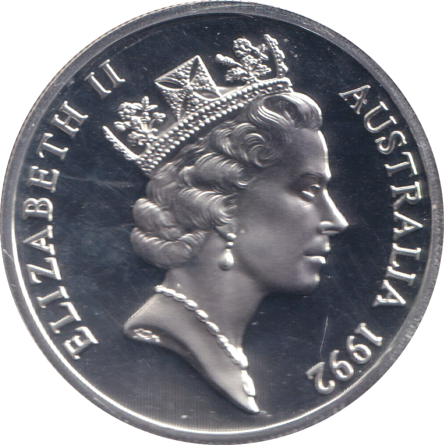 1992 SILVER PROOF TWENTY FIVE DOLLARS AUSTRALIA