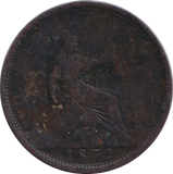 1872 PENNY ( FINE )
