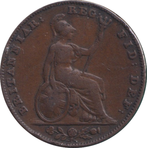 1842 FARTHING ( GF )