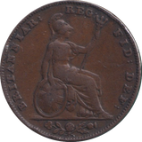 1842 FARTHING ( GF )