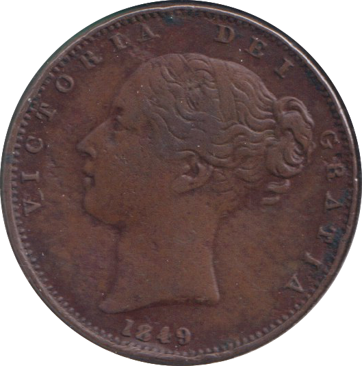 1849 FARTHING ( GF )