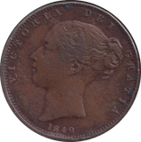 1849 FARTHING ( GF )