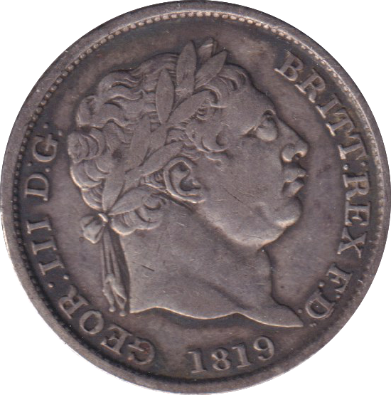 1819 SHILLING (VF)