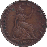 1849 FARTHING ( GF )