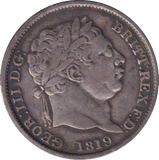 1819 SHILLING (VF)