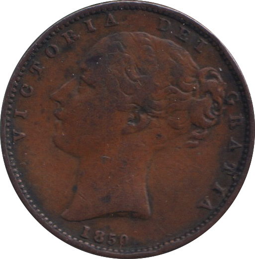 1850 FARTHING ( GF )