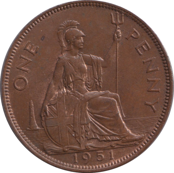 1951 PENNY ( EF )