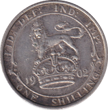 1902 SHILLING (VF)