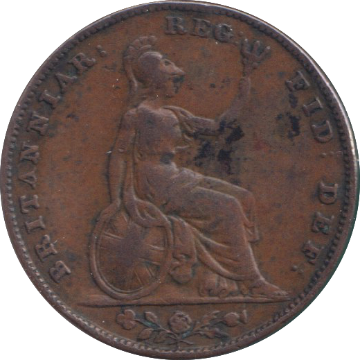 1850 FARTHING ( GF )