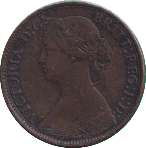 1867 FARTHING ( GF )