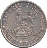 1902 SHILLING (VF)