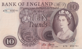TEN POUNDS BANKNOTE PAGE REF £10-11 ( EF )