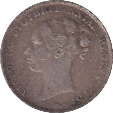 1881 THREEPENCE ( GF )
