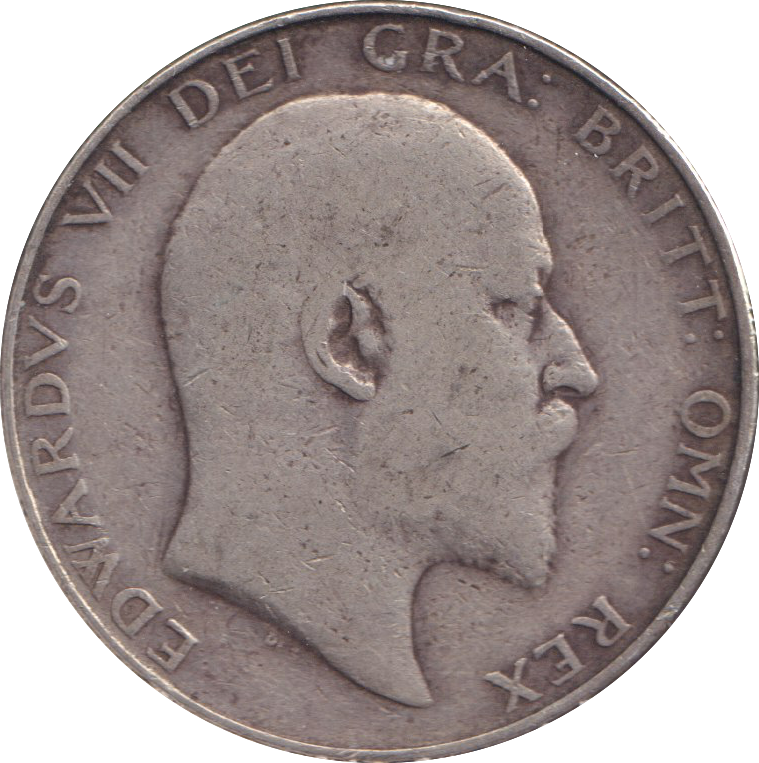 1908 HALFCROWN ( GF )