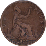 1875 PENNY ( FINE )