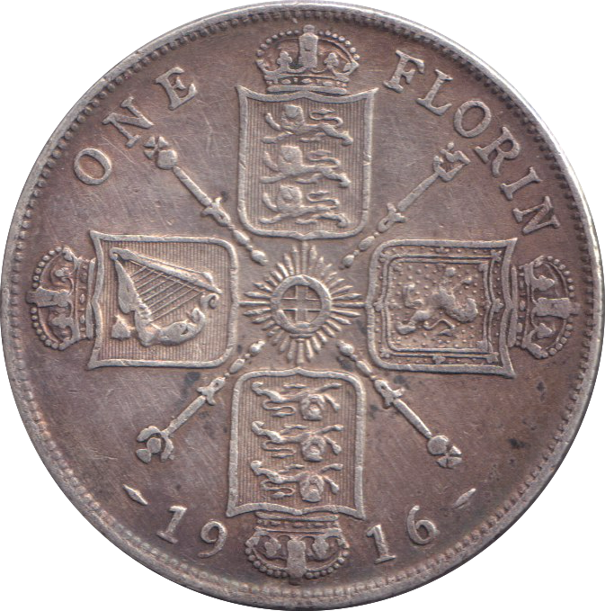 1916 FLORIN ( VF )