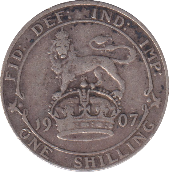 1907 SHILLING (GF)