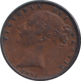 1853 FARTHING ( GF )