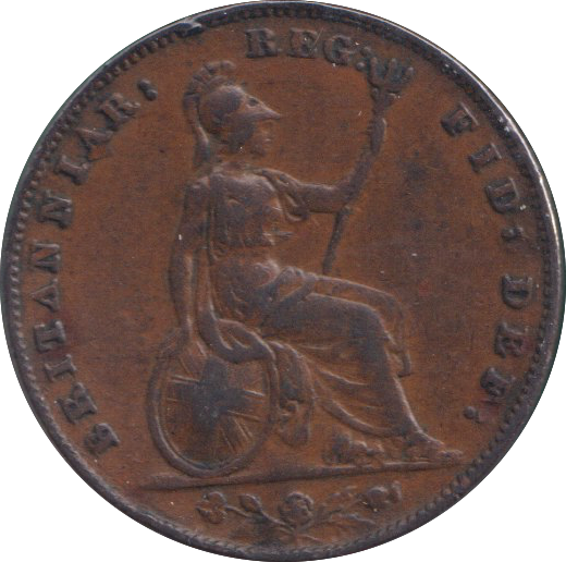 1853 FARTHING ( GF )