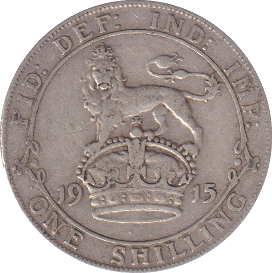 1915 SHILLING (FINE)