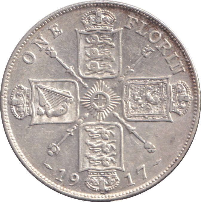 1917 FLORIN ( VF )