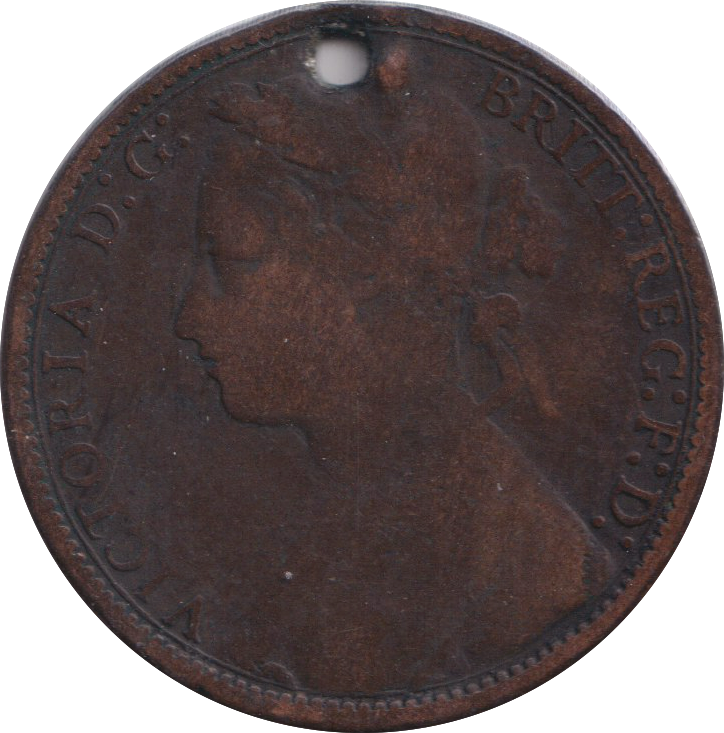 1875 PENNY ( FINE )