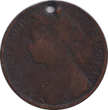 1875 PENNY ( FINE )