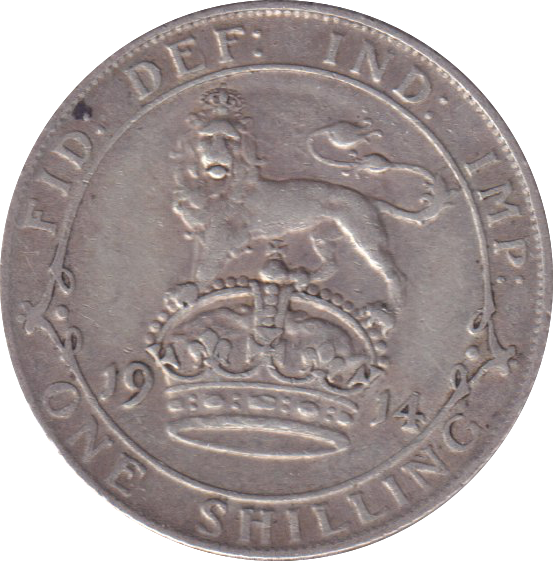 1914 SHILLING (FINE)
