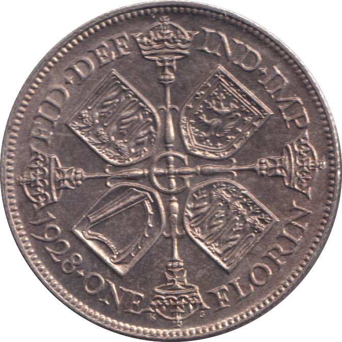 1928 FLORIN ( AUNC )