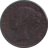 1838 FARTHING ( FINE )